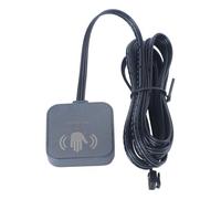 Interruptor de sensor de onda manual para iluminación de armario, regulador táctil con detección de microondas, 12 V/24 V CC, material ABS, negro, 35 x 35 x 8 mm