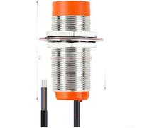 Interruptor de sensor de proximidad capacitivo CR30 M30 de 15 mm de detección con sensibilidad ajustable Múltiples tipos de salida NPN PNP y amplio rango de voltaje 10 30 V CC 90 250 V CA (15DP2 NPN