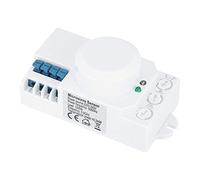 Interruptor de Sensor, Detector Automático de Movimiento del Cuerpo Interruptor de Luz del Sensor de Radar de Microondas AC 220V 240V 5.8GHz