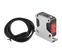 Interruptor de sensor fotoeléctrico industrial 24-240v Ac Dc Lente de alta transparencia 5m Distancia de trabajo Alambre de cobre puro 1.8m Longitud para equipos de automatización de fábrica Unidad