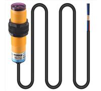 Interruptor de sensor fotoeléctrico infrarrojo PNP de 3 hilos, 6-36 V CC, 30 cm, E18-B03P1