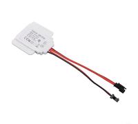 Interruptor de sensor táctil de 12 V 5 A 60 W para luz de espejo de un solo botón, control de atenuación para espejo de maquillaje de baño con soporte de vidrio/acrílico de 1 a 5 mm (C)