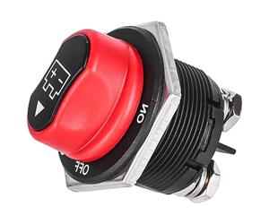 Interruptor de separación de batería: 12 V 24 V, interruptor principal de 200 A, interruptor de separación de batería, interruptor de desconexión de batería, adecuado para coche, autobús, camión, yate