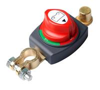 Interruptor de separación de batería, interruptor de batería de 12 V, interruptor de separación de batería, interruptor principal de encendido/apagado, interruptor principal impermeable, interruptor