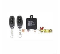 Interruptor de separación de batería teledirigido de 12 V 200 A para relé de cobre, separador de batería 200 A, con 2 mandos a distancia, interruptor de 12 V, para protección antirrobo