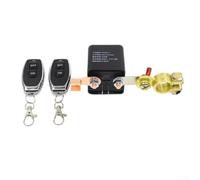 Interruptor de separación de batería teledirigido de 12 V 200 A para relé de cobre, separador de batería 200 A, con 2 mandos a distancia, interruptor de 12 V, para protección antirrobo