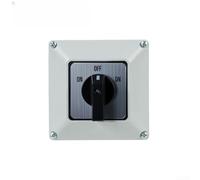 Interruptor de separación de carga ON-OFF-ON 3 niveles 63 A IP65(B)