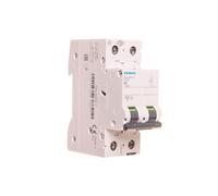 Interruptor de sobrecorriente 2P C 2A 6kA AC SENTRON 5SL6202-7