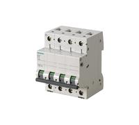 Siemens 5sl6 - Automático magnetotermico 400v 6ka 3+neutro polos b 16a