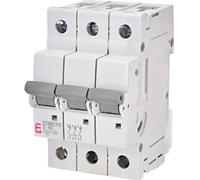 Interruptor de protección de línea ETI ETIMAT P10 3 polos. C40