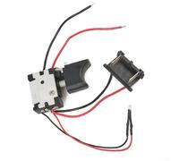 Interruptor de taladro eléctrico CC 21-25 V, disparador de botón para reparar taladros rotos, fácil instalación, límite de corriente de 16 A