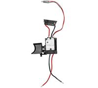 Interruptor de taladro eléctrico de 12 V con indicadores de estado LED y par cambiable, herramienta de intercambio, conectores intercambiables, disparador de taladro
