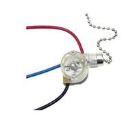 Interruptor De Techo De Ventilador De 3 Cables Para Luz De Pared De Ventilador De techo Universal,Para Cuentas De Luz Juego De Cuerdas De Cable De Tracción Del Interruptor De Techo Del ventilador De C