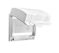 Interruptor de techo impermeable con hebilla de bloqueo y diseño elevado para mayor seguridad del usuario (blanco)