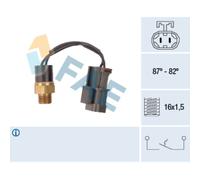 Interruptor de temperatura, ventilador de radiador FAE 37760