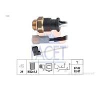 FACET 7.5602 Interruptor de temperatura, ventilador del radiador