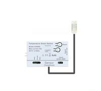 Interruptor de temperatura y humedad con control remoto WiFi para una vida inteligente, gestión automática para mayor comodidad (C)