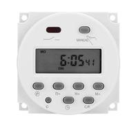 Interruptor de Temporizador DC12V, CN101A Interruptor de Relé de Temporizador Programable Interruptor de Tiempo Digital