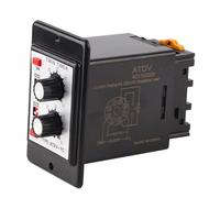 Interruptor de Temporizador de Encendido y Apagado, relé de Temporizador Doble Interruptor de Tiempo de Control de Perilla de Encendido y Apagado 6S-60M (AC 110/220V), (CA (110/220v))