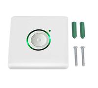 Interruptor de temporizador de pared, AC110-250V Luz LED para exteriores Interruptor de temporizador de retardo táctil Interruptor de 16 niveles Configuración de temporización Temporizador de cuenta r