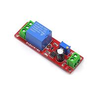 Interruptor de temporizador Módulo desconexión ajustable relé retardo tiempo DC 12V Escudo 0~10S