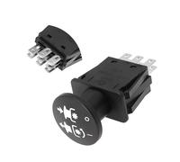 Interruptor de toma de fuerza de embrague 8 terminales para cortacésped Dixie Chopper para Delta para Bush Hog para Wright para Bunton compatible con 6201-303 6204-303 50018299 52420003 PL7994 5