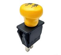 Interruptor de toma de fuerza del motor 430-027 para Toro 93-998 95-7489 Controlador de activación de cortacésped Construcción de plástico Fácil de instalar Función de seguridad Negro