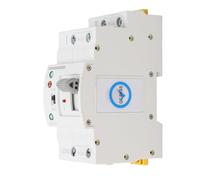 Interruptor de Transferencia Automática 2P 63A 220VAC - Cambio Rápido en Milisegundos, Controlador para Generador, Compatible con Sistemas AC 50-60Hz