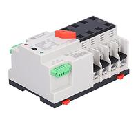 Interruptor de Transferencia Automática 4P 100A 400V |ATS de nivel CB para suministro de respaldo/Generador/Inicio |Tiempo de transferencia rápido de 0,05 s y anulación manual