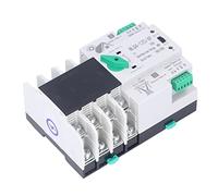 Interruptor de Transferencia Automática,AC 400V 4P 100A ATS PC, Dual Potencia Interruptor de Transferencia, Interruptores de Energía de Emergencia,para Energía Municipal, Generador