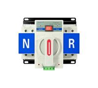 Interruptor de transferencia automática ATS 2P 63A 220V 50/60 Hz fuente alimentación dual interruptor manual disyuntor