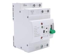 Interruptor de Transferencia Automática ATS, 2P 63A 400V, Interruptor para Raíl Din, Conmutador de Doble Alimentación, Disyuntor de Carga Eléctrica para Sistemas Trifásicos