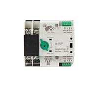 interruptor de transferencia automática ATS Monofásico 2P 16 Amp 32A 63A 100A 125A Interruptor de cambio automático Bajo voltaje Ac 230V Interruptor de transferencia automática ( Size : 2 , Color : 40