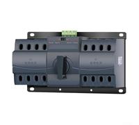 Interruptor de transferencia automática de 380 V 4P 63 A, interruptor de transferencia automática de doble potencia, interruptores selectores eléctricos, 22.8 * 13.4 * 11.0 cm