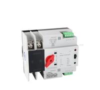 Interruptor de transferencia automática de doble alimentación 2P 3P 4P 220V CA 63A 100A Selectores Generador de alimentación ininterrumpida(City Grid-Generator,4P 100A)