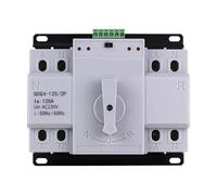 Interruptor de Transferencia automática de Doble Potencia 4P: Interruptor Manual trifásico de Cuatro Cables de 380 V for una administración confiable de la energía(2P 63A)