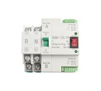 Interruptor de transferencia automática de doble potencia 63A 2P para generador y fuente de alimentación de red con tiempo de conmutación sobre 30ms y voltaje de CA de 230 V