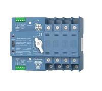 Interruptor de Transferencia automática de Doble Potencia ATS 125A 220V 400V for generador o Interruptor de Cambio de energía fotovoltaica(Solar Inverter Type 4p 125a 400v)