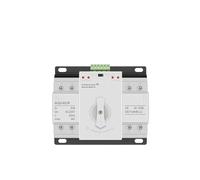Interruptor de Transferencia automática de Doble Potencia en Miniatura: conmutación Manual y automática 4P de Alta Corriente(2P 25A)