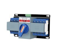 Interruptor de Transferencia automática de Doble Potencia - Generador de 220 V e inversor fotovoltaico Controlador de conmutación de Doble Ruta 380 V(2P 40A)