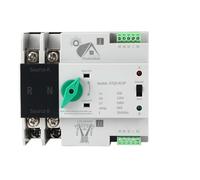 Interruptor de Transferencia Automática de doble potencia, inversor de riel 2P, interruptores selectores de CA 230V, ininterrumpido, 63A, 100A, 125A