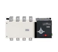 Interruptor de Transferencia automática de Doble Potencia: Manual/automático, trifásico de Cuatro Cables, 4P for una administración confiable de energía(160A)