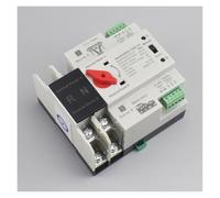 interruptor de transferencia automática Din Rail 2P 3P 4P ATS Doble potencia Interruptor de Transferencia Automática generador de energía ininterrumpida 63A 100A 125A(Type 1 3.5kW 16A,100A)