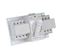 interruptor de transferencia automática Disyuntores de conmutación automática/manual YCQ1B-63 2P/3P/4P 63A interruptor de transferencia automática de doble potencia AC230V 50/60Hz MCB ( Size : 4P , Co