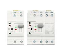 Interruptor de transferencia Automática Interruptor de transferencia automática de doble potencia ATS con riel DIN YCQR-63 2P 4P Interruptores selectores eléctricos Alimentación ininterrumpida 63 A(4P