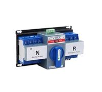 interruptor de transferencia automática Interruptor de Transferencia Automática de doble potencia CB nivel 2P 4P 63A 220V convertidor automático monofásico bidireccional for el hogar(4P 63A 400V)