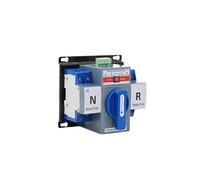 interruptor de transferencia automática Interruptor de Transferencia Automática de doble potencia CB nivel 2P 4P 63A 220V convertidor automático monofásico bidireccional for el hogar(2P 63A 220V)