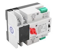 Interruptor de Transferencia Automática Montado en Riel DIN ATS Mini ATS 2P Interruptores Selectores Eléctricos Ininterrumpidos de Alimentación 230V(40A)
