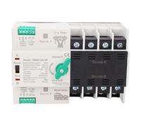 Interruptor de transferencia automática para doble potencia 4p 400 V 125 A generador conmutador para el centro comercial