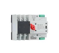 Interruptor de transferencia automática, Selector de transferencia automático YCQ4-100E (ATS) doble potencia, 63 A/100 A, 2 polos, 3, 4, 690 V(100a,3P)